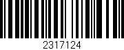 Código de barras (EAN, GTIN, SKU, ISBN): '2317124'