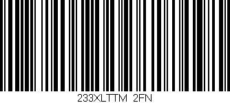 Código de barras (EAN, GTIN, SKU, ISBN): '233XLTTM/2FN'