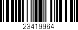 Código de barras (EAN, GTIN, SKU, ISBN): '23419964'