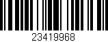 Código de barras (EAN, GTIN, SKU, ISBN): '23419968'