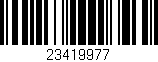 Código de barras (EAN, GTIN, SKU, ISBN): '23419977'