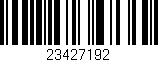 Código de barras (EAN, GTIN, SKU, ISBN): '23427192'