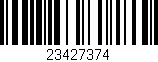 Código de barras (EAN, GTIN, SKU, ISBN): '23427374'