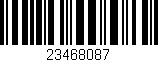 Código de barras (EAN, GTIN, SKU, ISBN): '23468087'