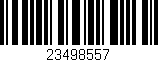 Código de barras (EAN, GTIN, SKU, ISBN): '23498557'