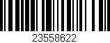 Código de barras (EAN, GTIN, SKU, ISBN): '23558622'