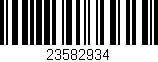 Código de barras (EAN, GTIN, SKU, ISBN): '23582934'