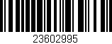 Código de barras (EAN, GTIN, SKU, ISBN): '23602995'
