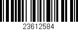 Código de barras (EAN, GTIN, SKU, ISBN): '23612584'