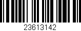 Código de barras (EAN, GTIN, SKU, ISBN): '23613142'