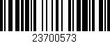 Código de barras (EAN, GTIN, SKU, ISBN): '23700573'