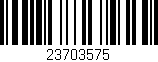 Código de barras (EAN, GTIN, SKU, ISBN): '23703575'