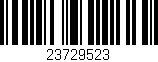 Código de barras (EAN, GTIN, SKU, ISBN): '23729523'