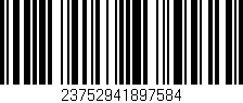 Código de barras (EAN, GTIN, SKU, ISBN): '23752941897584'