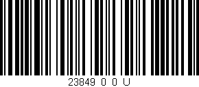 Código de barras (EAN, GTIN, SKU, ISBN): '23849_0_0_U'