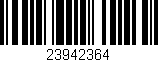 Código de barras (EAN, GTIN, SKU, ISBN): '23942364'