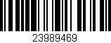 Código de barras (EAN, GTIN, SKU, ISBN): '23989469'