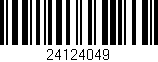 Código de barras (EAN, GTIN, SKU, ISBN): '24124049'