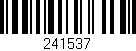 Código de barras (EAN, GTIN, SKU, ISBN): '241537'