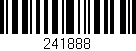 Código de barras (EAN, GTIN, SKU, ISBN): '241888'