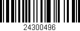 Código de barras (EAN, GTIN, SKU, ISBN): '24300496'