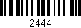 Código de barras (EAN, GTIN, SKU, ISBN): '2444'