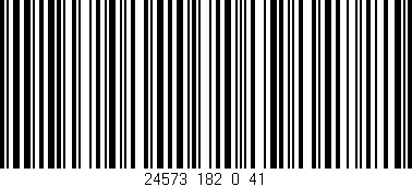 Código de barras (EAN, GTIN, SKU, ISBN): '24573_182_0_41'