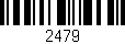 Código de barras (EAN, GTIN, SKU, ISBN): '2479'