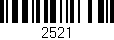 Código de barras (EAN, GTIN, SKU, ISBN): '2521'