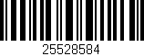 Código de barras (EAN, GTIN, SKU, ISBN): '25528584'