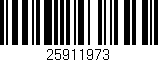 Código de barras (EAN, GTIN, SKU, ISBN): '25911973'