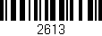 Código de barras (EAN, GTIN, SKU, ISBN): '2613'