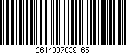 Código de barras (EAN, GTIN, SKU, ISBN): '2614337839165'