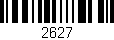 Código de barras (EAN, GTIN, SKU, ISBN): '2627'