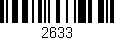 Código de barras (EAN, GTIN, SKU, ISBN): '2633'