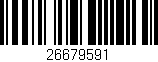 Código de barras (EAN, GTIN, SKU, ISBN): '26679591'