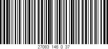 Código de barras (EAN, GTIN, SKU, ISBN): '27083_146_0_37'