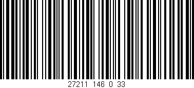 Código de barras (EAN, GTIN, SKU, ISBN): '27211_146_0_33'