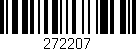 Código de barras (EAN, GTIN, SKU, ISBN): '272207'