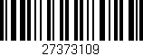 Código de barras (EAN, GTIN, SKU, ISBN): '27373109'