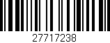 Código de barras (EAN, GTIN, SKU, ISBN): '27717238'