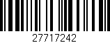 Código de barras (EAN, GTIN, SKU, ISBN): '27717242'