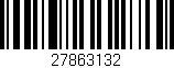 Código de barras (EAN, GTIN, SKU, ISBN): '27863132'