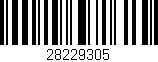 Código de barras (EAN, GTIN, SKU, ISBN): '28229305'