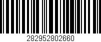 Código de barras (EAN, GTIN, SKU, ISBN): '282952802660'