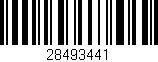 Código de barras (EAN, GTIN, SKU, ISBN): '28493441'