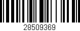 Código de barras (EAN, GTIN, SKU, ISBN): '28509369'