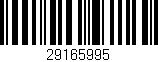 Código de barras (EAN, GTIN, SKU, ISBN): '29165995'