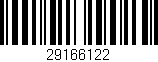 Código de barras (EAN, GTIN, SKU, ISBN): '29166122'