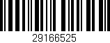 Código de barras (EAN, GTIN, SKU, ISBN): '29166525'